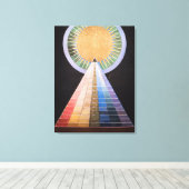 Hilma Af Klint, Altarpiece No.1,抽象芸術・アート キャンバスプリント (インサイチュ (ウッドフロア))