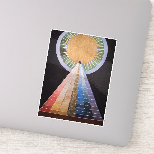 Hilma Af Klint, Altarpiece No.1,抽象芸術・アート シール (詳細)