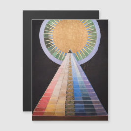 Hilma Af Klint, Altarpiece No.1,抽象芸術・アート マグネット招待状
