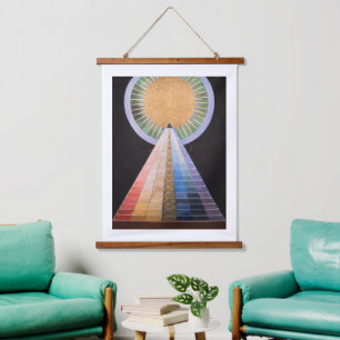 Hilma Af Klint, Altarpiece No.1,抽象芸術・アート 吊り下げ型タペストリー