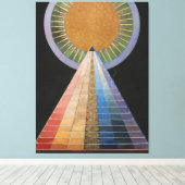 Hilma af Klint - Altarpiece No. 1 Group X  キャンバスプリント (インサイチュ (ウッドフロア))