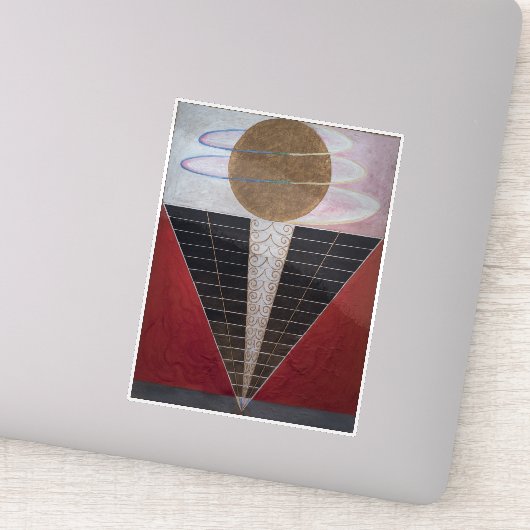 Hilma Af Klint, Altarpiece No.2,抽象芸術・アート シール (詳細)