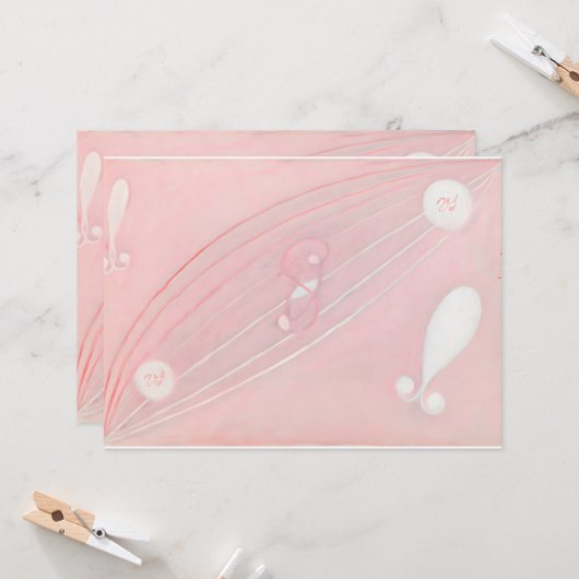 Hilma af Klint by The Eros Series, nr. 8 カード (正面/裏面インサイチュ)