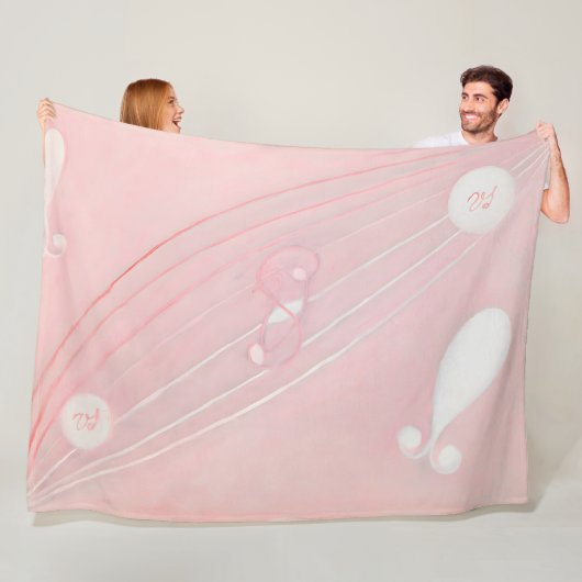 Hilma af Klint by The Eros Series, nr. 8 フリースブランケット (インサイチュ)