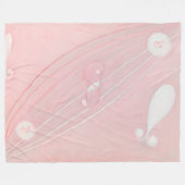 Hilma af Klint by The Eros Series, nr. 8 フリースブランケット (正面(横))