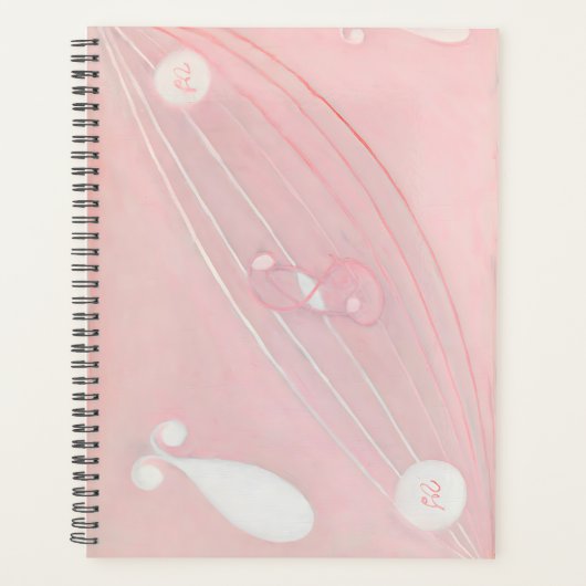 Hilma af Klint by The Eros Series, nr. 8 プランナー手帳 (正面)