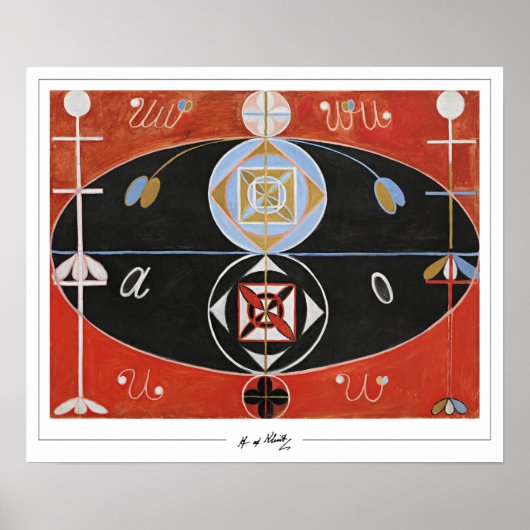Hilma af Klint Fine Art #11 ポスター (正面)