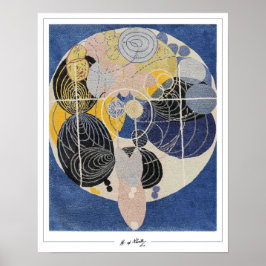 Hilma af Klint Fine Art #17 ポスター