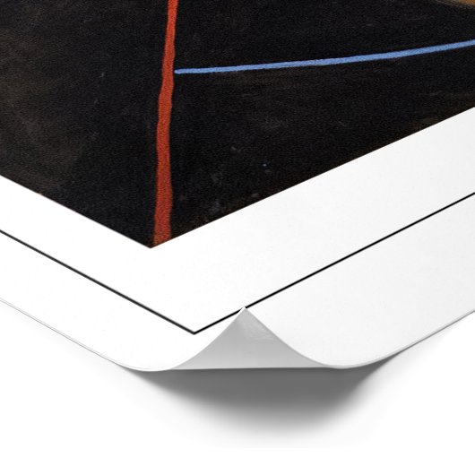 Hilma af Klint Fine Art #20 ポスター (角)