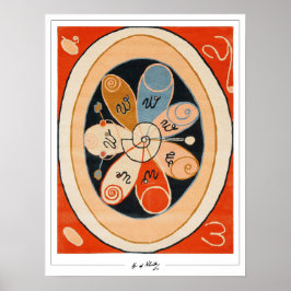 Hilma af Klint Fine Art #4 ポスター