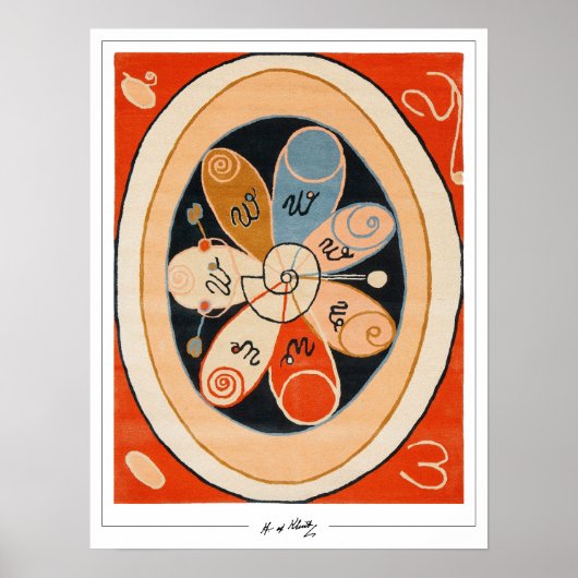 Hilma af Klint Fine Art #4 ポスター (正面)