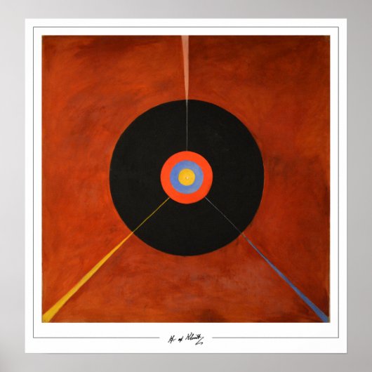 Hilma af Klint Fine Art #59 ポスター (正面)