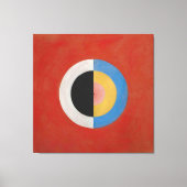 Hilma af Klint - Group IX,SUW, No. 17. The Swan キャンバスプリント (正面)