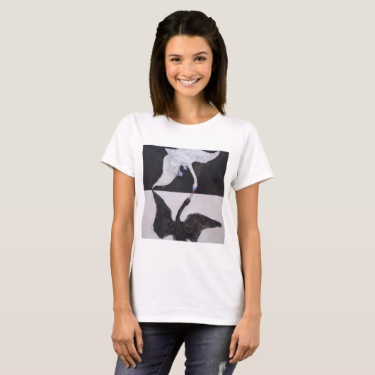 Hilma af Klint Group IX SUW The Swan Tシャツ (正面フル)