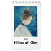Hilma af Klint, Modern Paintings カレンダー (カバー)