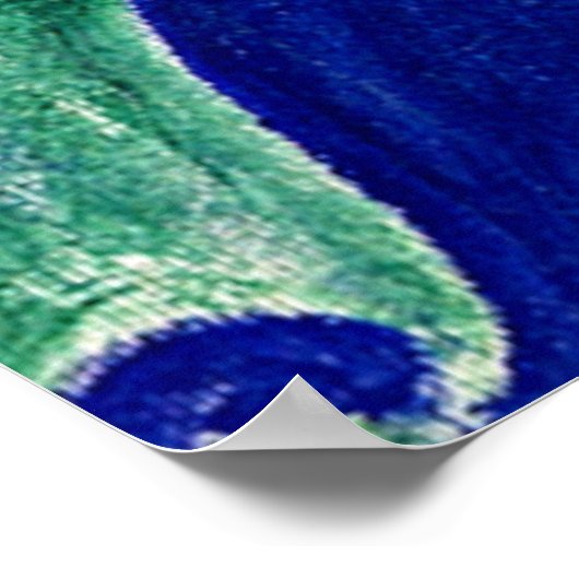 Hilma af Klint - Primordal Chaos, No. 06, Group I, ポスター (角)