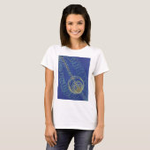Hilma Af Klint, Roormanal Chaos No16抽象芸術アート Tシャツ (正面フル)