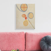 Hilma Af Klint, Seven Point Star No2,抽象芸術・アート キャンバスプリント (インサイチュ (リビング))