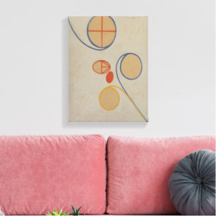 Hilma Af Klint, Seven Point Star No2,抽象芸術・アート キャンバスプリント