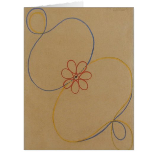 Hilma Af Klint, Seven Point Star No5,抽象芸術・アート (正面)