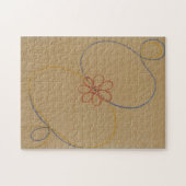 Hilma Af Klint, Seven Point Star No5,抽象芸術・アート ジグソーパズル (横)