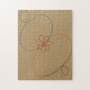 Hilma Af Klint, Seven Point Star No5,抽象芸術・アート ジグソーパズル
