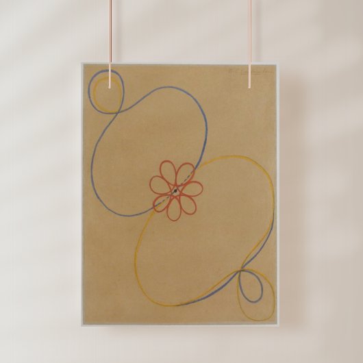 Hilma Af Klint, Seven Point Star No5,抽象芸術・アート ポスター