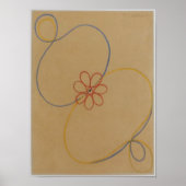 Hilma Af Klint, Seven Point Star No5,抽象芸術・アート ポスター (正面)