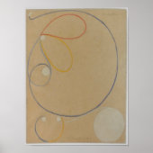 Hilma Af Klint, Seven Point Star No7,抽象芸術・アート ポスター (正面)