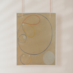 Hilma Af Klint, Seven Point Star No7,抽象芸術・アート ポスター