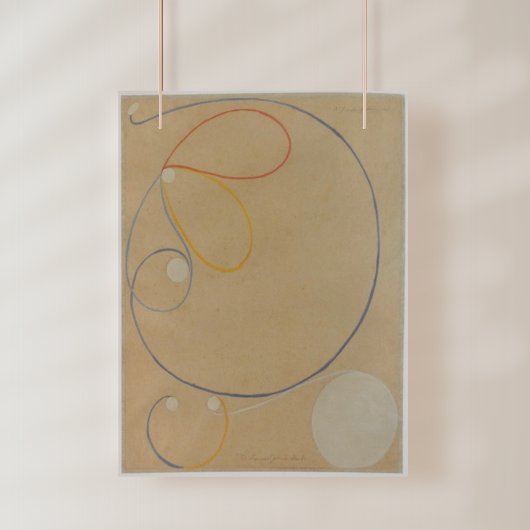 Hilma Af Klint, Seven Point Star No7,抽象芸術・アート ポスター
