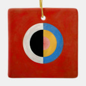 Hilma af Klint, Svanen, nr 17,カラフル作品 セラミックオーナメント (正面)