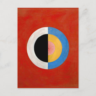 Hilma af Klint, Svanen, nr 17,カラフル作品 ポストカード