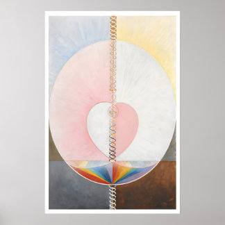 Hilma af Klint 'The Dove' Abstract Art Print ポスター