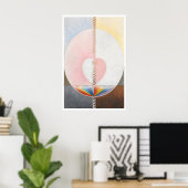 Hilma af Klint 'The Dove' Abstract Art Print ポスター (ホームオフィス)