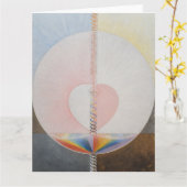 Hilma Af Klint, The Dove No.25,抽象芸術・アート カード (黄色い花)
