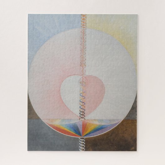 Hilma Af Klint, The Dove No.25,抽象芸術・アート ジグソーパズル (縦)