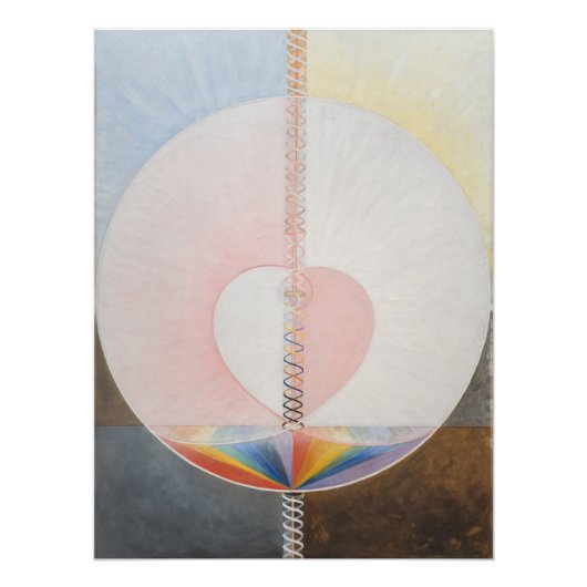 Hilma Af Klint, The Dove No.25,抽象芸術・アート フォトプリント (正面)