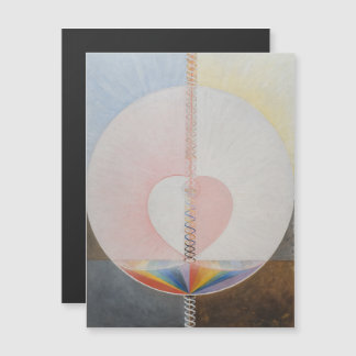 Hilma Af Klint, The Dove No.25,抽象芸術・アート マグネット招待状
