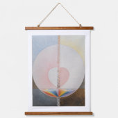 Hilma Af Klint, The Dove No.25,抽象芸術・アート 吊り下げ型タペストリー (正面)