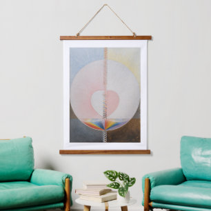 Hilma Af Klint, The Dove No.25,抽象芸術・アート 吊り下げ型タペストリー