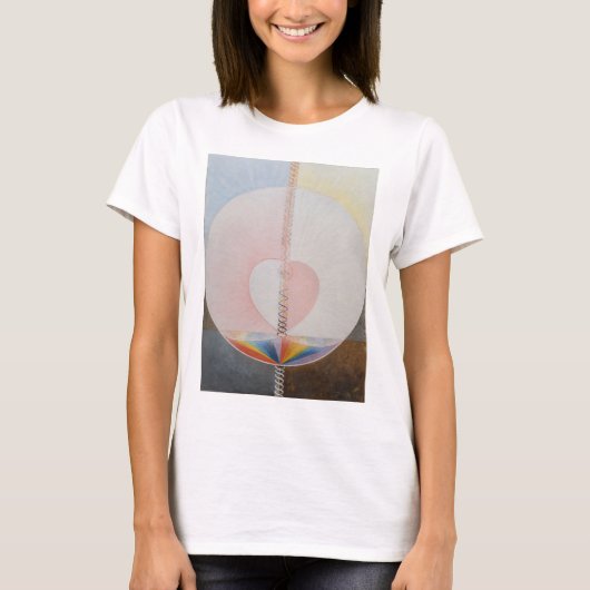 Hilma Af Klint, The Dove No.25,抽象芸術・アート Tシャツ (正面)