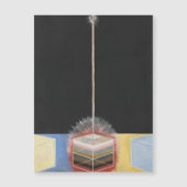 Hilma Af Klint, The Dove No.2,抽象芸術・アート マグネット招待状 (正面)