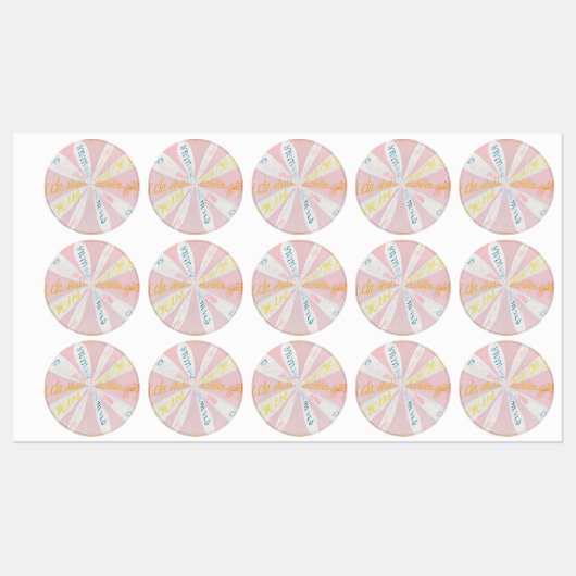 Hilma af Klint - The Eros Series, nr. 5 ラベル (シート)