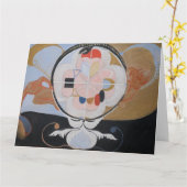 Hilma Af Klint, The Evolution No.13,抽象芸術・アート カード (黄色い花)