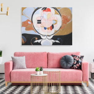 Hilma Af Klint, The Evolution No.13,抽象芸術・アート キャンバスプリント