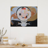 Hilma Af Klint, The Evolution No.13,抽象芸術・アート ポスター (キッチン)