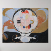 Hilma Af Klint, The Evolution No.13,抽象芸術・アート ポスター (正面)