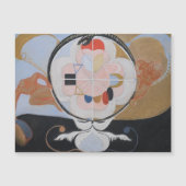 Hilma Af Klint, The Evolution No.13,抽象芸術・アート マグネット招待状 (正面)