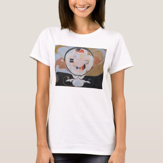 Hilma Af Klint, The Evolution No.13,抽象芸術・アート Tシャツ (正面)